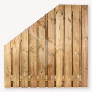 afbouwscherm garderen | grenen | 180/90x180 cm | 21 planks