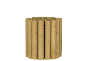 grenen rolborder Ø50mm 30x250cm geïmpregneerd