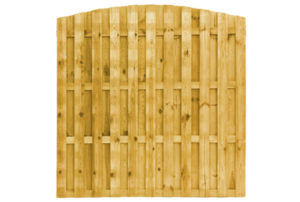 grenen tuinscherm 8mm 180x180cm toog groen geïmpregneerd fijnbezaagd