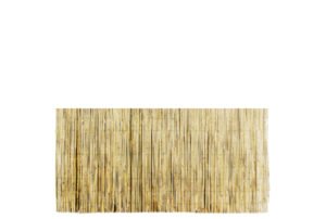 rietmat 100 x 200cm 15 20mm dik met perlondraad gebonden per 5 halmen