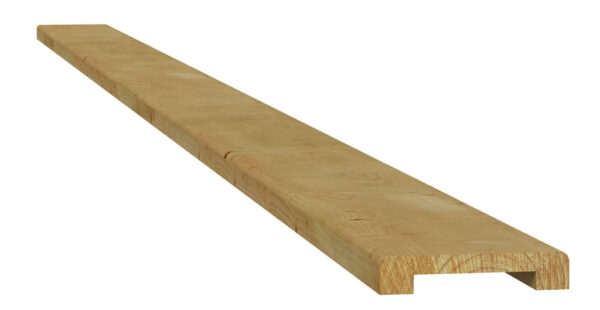 Vuren afdeklat 19x96mm x 184cm met sponning 62mm groen geïmpregneerd geschaafd - Afbeelding 2