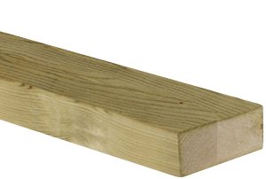 Scandinavisch vuren gording 58x156mm x 420cm geïmpregneerd geschaafd_web