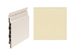 Keralit gevelpaneel sponningdeel 17x143mm 600cm creme ral 9001