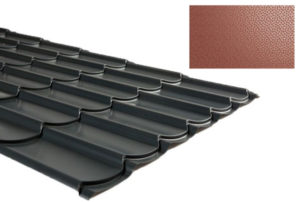 dakpanplaat kingstile terracotta 110cm breed diverse lengtes