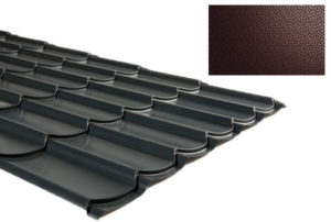 dakpanplaat kingstile van dyke brown 110cm breed diverse lengtes
