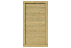 vuren tuindeur 100x180cm excellent geschaafd groen geïmpregneerd