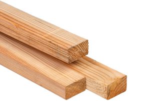 Douglas regel 50x75mm fijnbezaagd