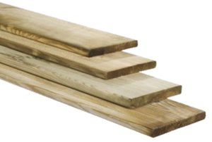 Grenen plank 17x140mm geïmpregneerd geschaafd, grenen schuttingplank, tuinhout, Bakker de Houthandel, Bakker Bouwen en Wonen