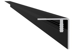 Aluminium hoekprofiel 40x40mm x 300cm antraciet_groot