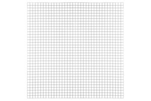 gaaspaneel 180x180cm verzinkt ijzerdraad maas 50x50mm
