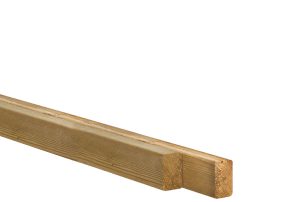 Vuren regel 28x45mm x 360cm geïmpregneerd geschaafd