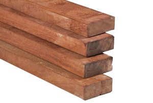 Hardhouten regel 45x90mm x 400cm geschaafd, Hardhouten regel 45x90mm, hardhout, hardhouten regel , Bakker de Houthandel, Bakker Bouwen en wonen