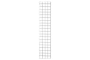 gaaspaneel 30x180cm verzinkt ijzerdraad maas 50x50mm