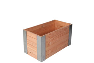 douglas bloembak vigo 42x80x42cm (hxbxd) met metalen hoeken