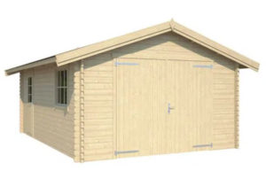 vuren garage 540x380cm yarik 540 onbehandeld