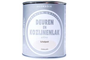 hermadix deur en kozijnlak 750ml schelpwit zijdeglans