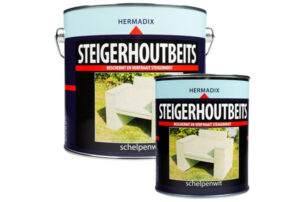 hermadix steigerhoutbeits schelpenwit