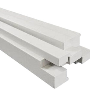 Meranti hardhout binnendeurkozijn 56x90mm x 231,5cm opdek gegrond_als set verpakt