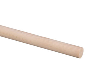 grenen stok rond