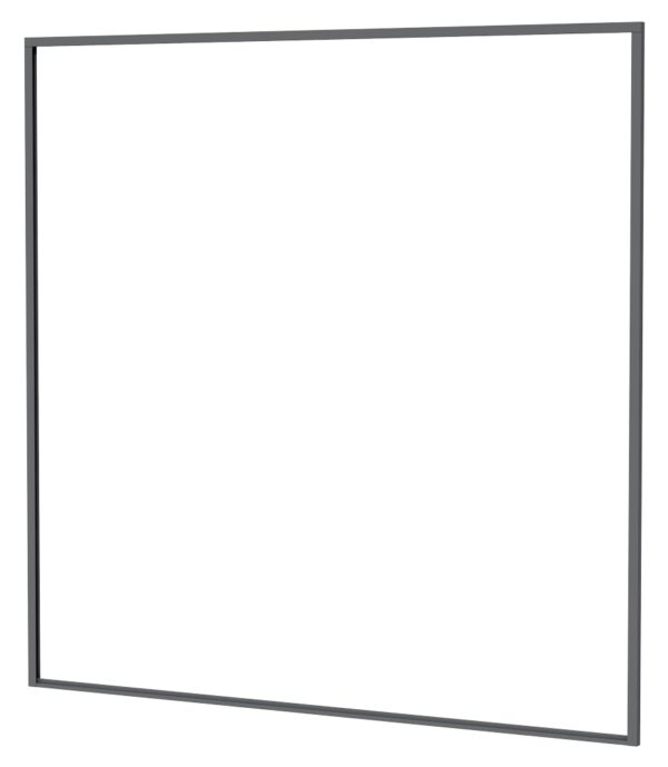 Aluminium profielset | 181,5x200cm | antraciet | t.b.v. composiet schuttingplanken - Afbeelding 2