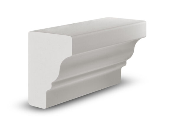 Unipanel sierlijst 36x52mm x 485cm wit