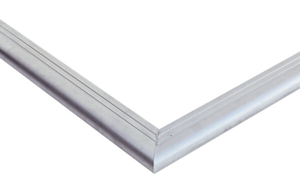 Aluminium daktrim met ronde kraal 26mm t.b.v. platdak