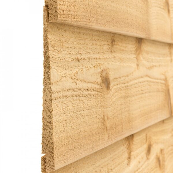 Red Cedar bevelsiding 185mm breed - Afbeelding 2