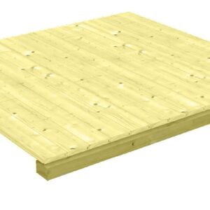 Vloerset 2 | groen geïmpregneerd | 3 m²