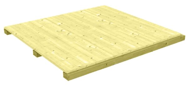 Vloerset 2 | groen geïmpregneerd | 3 m²
