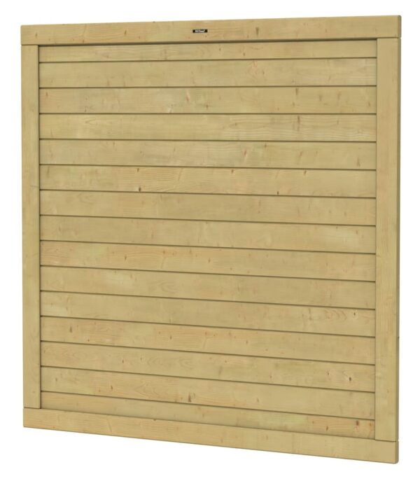 Vuren tuinscherm Basic Excellent | 180x180cm | geïmpregneerd | geschaafd - Afbeelding 2