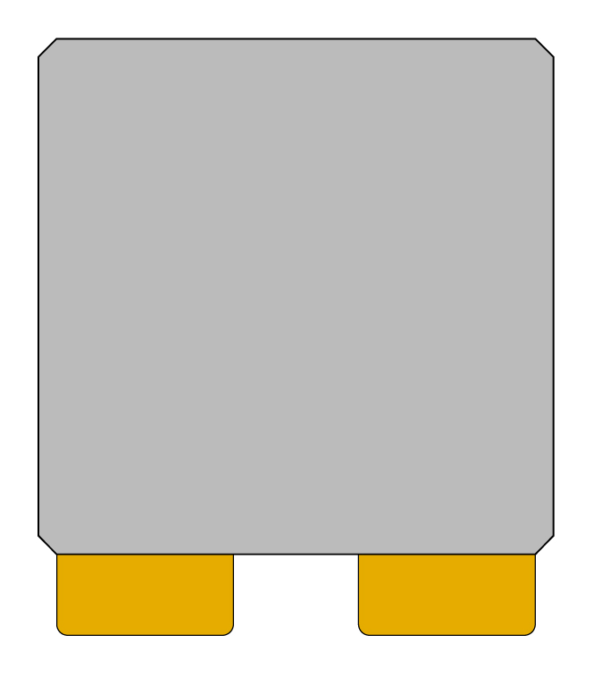 Douglas profielenset 48x22mm blank