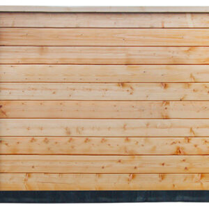 douglas betowood scherm 28mm 185x224cm 10 planks groen geïmpregneerd inclusief afdekkap