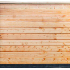 douglas betowood scherm 28mm 185x224cm 10 planks onbehandeld inclusief afdekkap