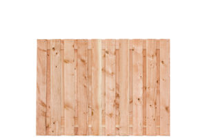 douglas tuinscherm 16mm 130x180cm 19 planks onbehandeld geschaafd t.b.v betonsysteem