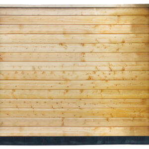 vuren betowood tuinscherm 28mm 185 x 224cm 14 planks groen geïmpregneerd inclusief afdekkap