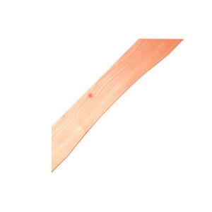 Douglas schoor 60x140mm x 77cm gebogen geschaafd onbehandeld