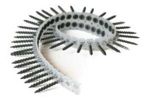 band gipsplaatschroeven 3,5x25mm fijndraad voldraad grijs gefosfateerd 1000 stuks op strip