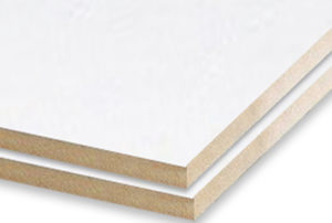 mdf plaat 18mm 122x305cm wit gegrond