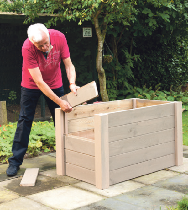 Grenen blokhutprofiel 28x145mm x 240cm geïmpregneerd - Afbeelding 2