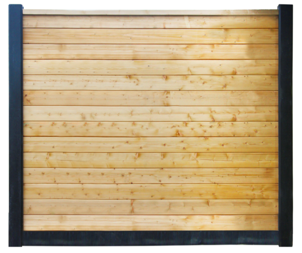 Grenen blokhutprofiel 28x145mm x 300cm groen geïmpregneerd - Afbeelding 3