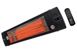 terrasstraler rainbow 2000w carbonlamp + afstandsbediening