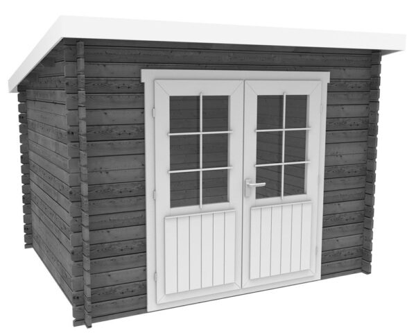 Vuren blokhut 300x300cm | 3030L - Afbeelding 4