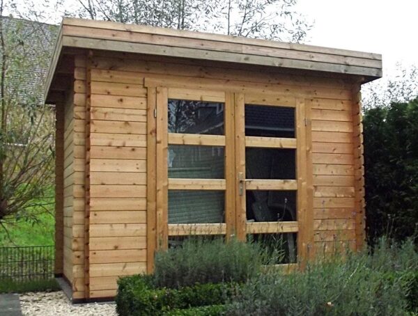 Vuren blokhut 300x300cm | 330M - Afbeelding 4