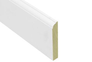 mdf plint 18x200mm x 488cm gegrond wit
