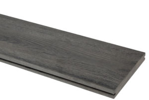composiet vintage vlonderplank massief 19x135mm grijs