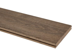 composiet vintage vlonderplank massief 19x135mm noot bruin