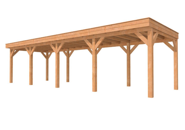 Douglas buitenverblijf Premium plat dak diepte 310cm | diverse breedte maten - Afbeelding 8