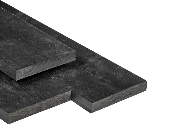 Douglas plank 22x200mm,Douglas plank 22x200mm zwart,Douglas hout,Douglas hout planken,tuinhout,Fijnbezaagde plank,Duurzaamhout,Fijnbezaagde Douglas plank 22x200mm zwart gedompeld