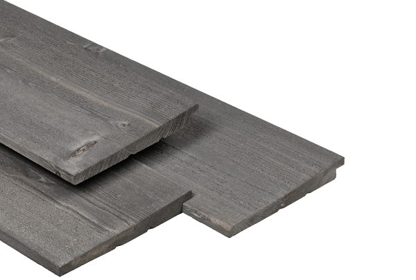 Douglas Zweeds rabat 11/27x195mm x 500cm grijs,Grijs rabatdeel,Zweeds rabat grijs,Potdekselplank,Potdekseldeel,Douglas Zweeds rabat 11/27,Douglas hout,Douglas Zweeds rabat 11/27x195mm x 300cm grijs,Douglas zweeds rabat