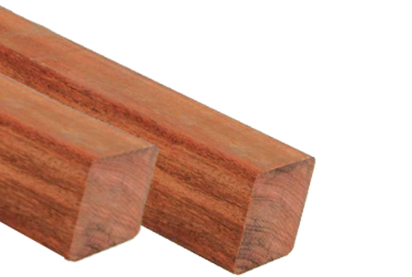 Hardhouten paal 85x85,Hardhouten tuinpaal 85x85